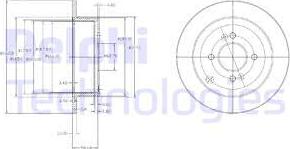 Delphi BG4097C - Discofreno autozon.pro