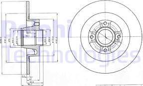 Delphi BG4044 - Discofreno autozon.pro