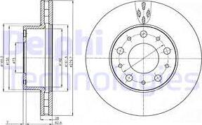 Delphi BG4059 - Discofreno autozon.pro