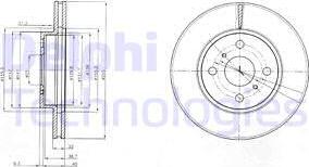 Delphi BG4053 - Discofreno autozon.pro