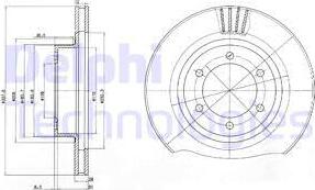 Delphi BG4052 - Discofreno autozon.pro