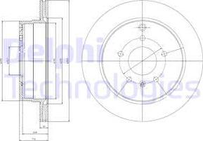 Delphi BG4069 - Discofreno autozon.pro