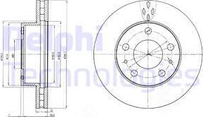 Delphi BG4060 - Discofreno autozon.pro