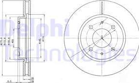 Delphi BG4068 - Discofreno autozon.pro