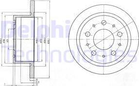 Delphi BG4062 - Discofreno autozon.pro