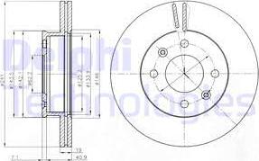 Delphi BG4009 - Discofreno autozon.pro