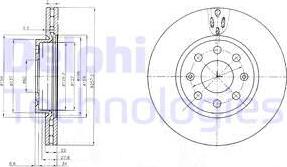 Delphi BG4004C - Discofreno autozon.pro