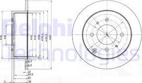 Delphi BG4010 - Discofreno autozon.pro