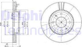 Delphi BG4013 - Discofreno autozon.pro