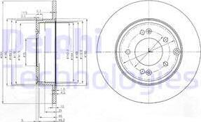 Delphi BG4012 - Discofreno autozon.pro