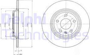 Delphi BG4081 - Discofreno autozon.pro