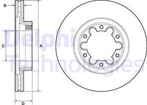 Delphi BG4039 - Discofreno autozon.pro