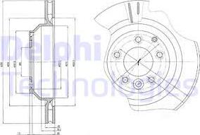 Delphi BG4070 - Discofreno autozon.pro