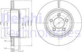 Delphi BG4073 - Discofreno autozon.pro