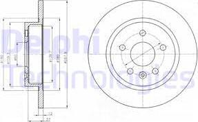 Delphi BG4199 - Discofreno autozon.pro