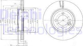 Delphi BG4146C - Discofreno autozon.pro