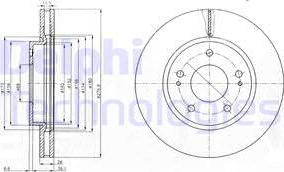 Delphi BG4147 - Discofreno autozon.pro