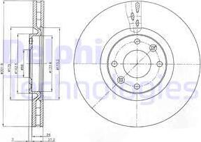 Delphi BG4166 - Discofreno autozon.pro