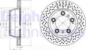 Delphi BG4163C - Discofreno autozon.pro