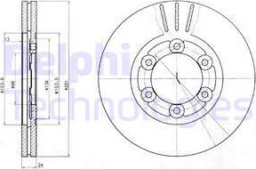 Delphi BG4104 - Discofreno autozon.pro