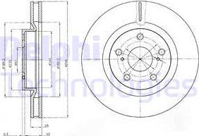 Delphi BG4114 - Discofreno autozon.pro