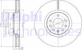 Delphi BG4185C - Discofreno autozon.pro