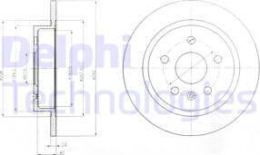 Delphi BG4188 - Discofreno autozon.pro