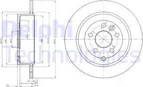 Delphi BG4124 - Discofreno autozon.pro