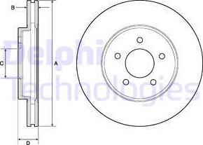 Delphi BG4120 - Discofreno autozon.pro