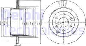 Delphi BG4174 - Discofreno autozon.pro