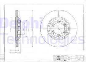 Delphi BG4175 - Discofreno autozon.pro