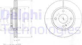 Delphi BG4170 - Discofreno autozon.pro