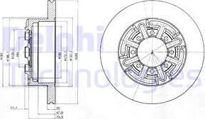 Delphi BG4171 - Discofreno autozon.pro