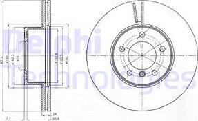 Delphi BG4172C - Discofreno autozon.pro