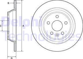 Delphi BG4804C - Discofreno autozon.pro