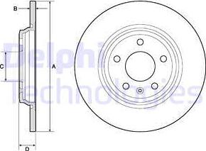 Delphi BG4800C-18B1 - Discofreno autozon.pro