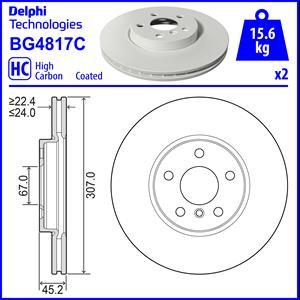 Delphi BG4817C - Discofreno autozon.pro