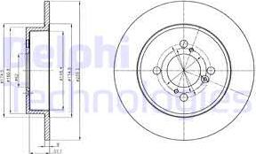 Delphi BG4345 - Discofreno autozon.pro