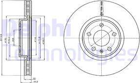 Delphi BG4346 - Discofreno autozon.pro