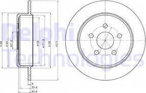 Delphi BG4313 - Discofreno autozon.pro