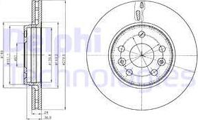 Delphi BG4317 - Discofreno autozon.pro