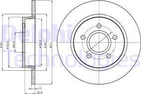 Delphi BG4386 - Discofreno autozon.pro