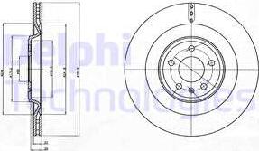 Delphi BG4387C - Discofreno autozon.pro