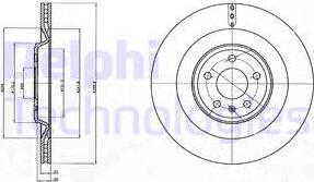 Delphi BG4387 - Discofreno autozon.pro