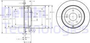 Delphi BG4335 - Discofreno autozon.pro