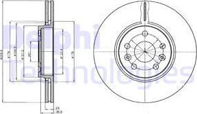 Delphi BG4338 - Discofreno autozon.pro