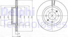 Delphi BG4295 - Discofreno autozon.pro