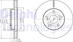 Delphi BG4290 - Discofreno autozon.pro