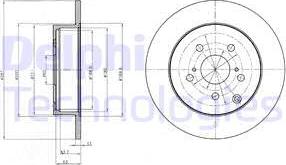 Delphi BG4291 - Discofreno autozon.pro