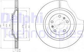 Delphi BG4292C - Discofreno autozon.pro